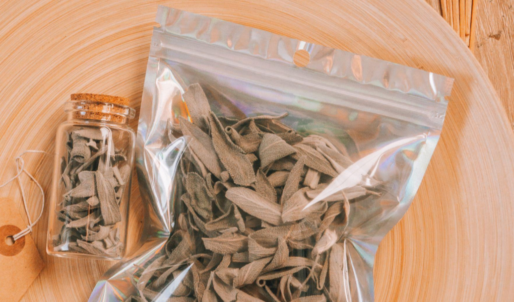 Sauge feuilles séchées