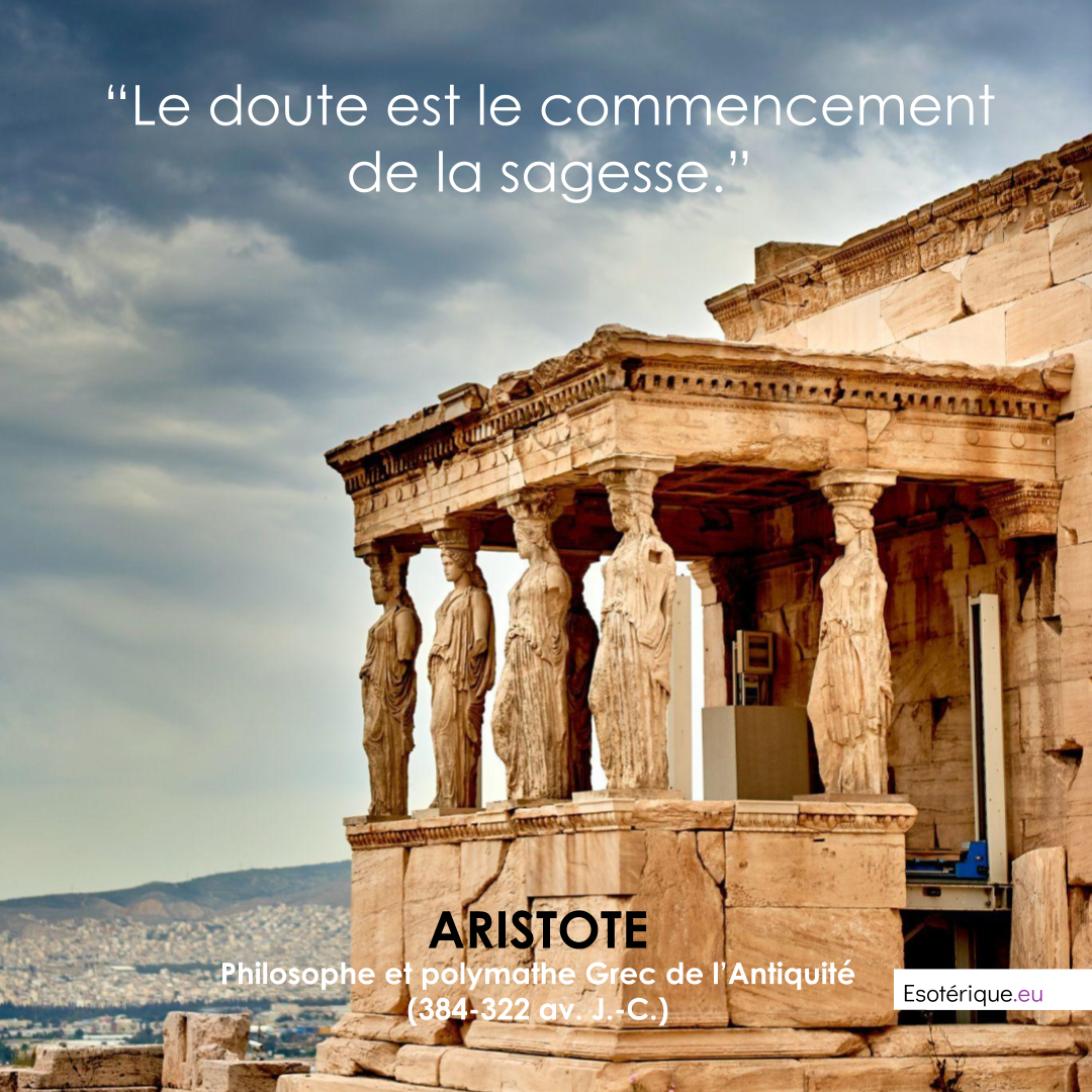 Proverbe citation - Aristote
