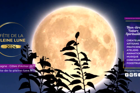 Fête de la Pleine Lune 2024 - Côtes d'Armor Bretagne
