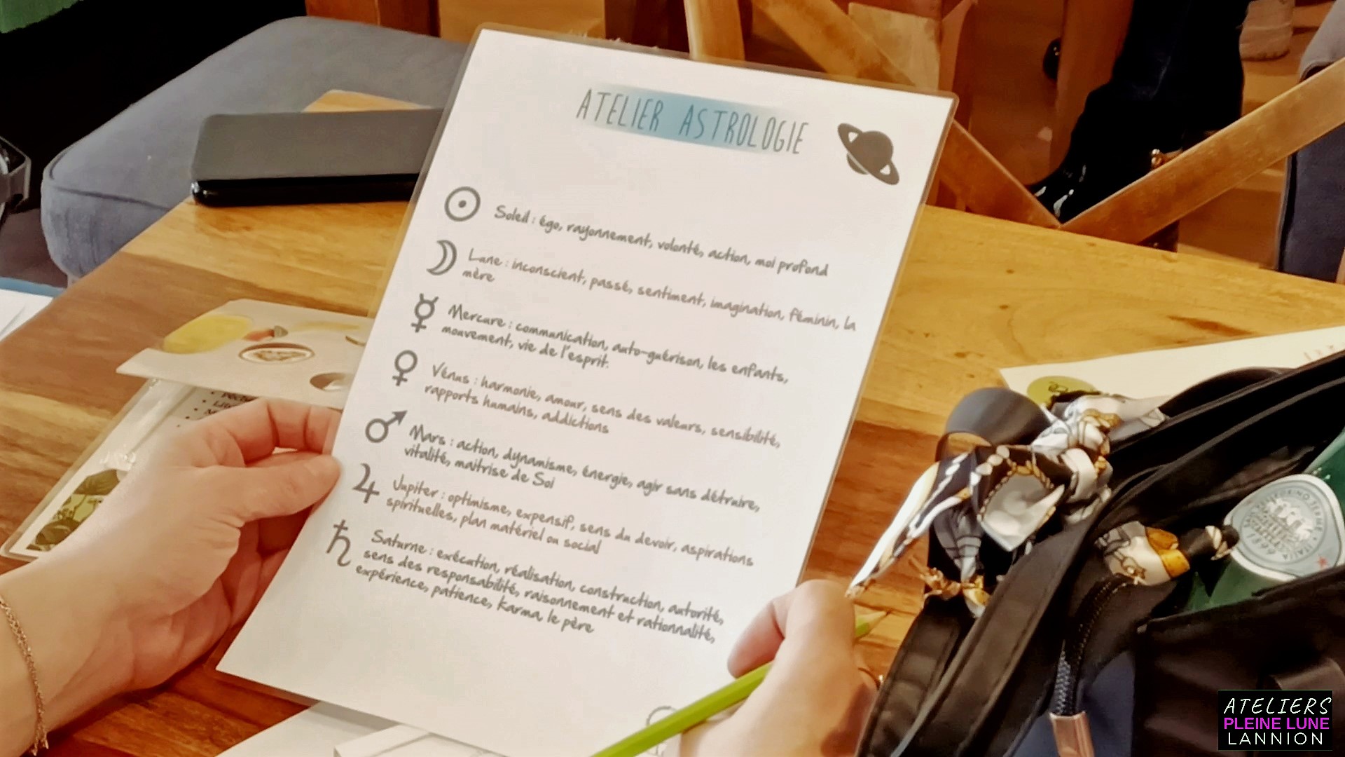 Ateliers Pleine Lune Astrologie - Lannion Côtes d'Armor