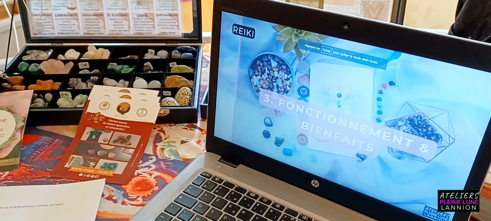 Atelier REIKI - Lannion Cotes d'Armor - Ateliers Pleine Lune