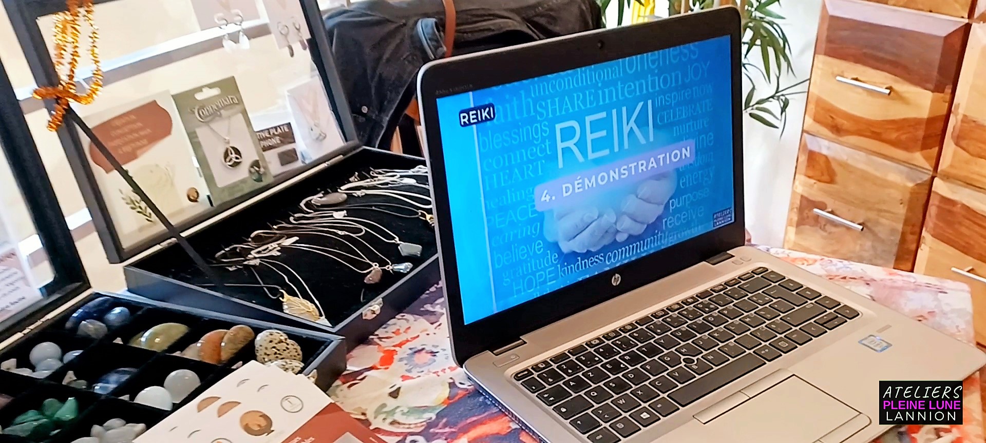 Atelier REIKI - Lannion Cotes d'Armor - Ateliers Pleine Lune