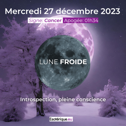Pleine lune décembre 2023 - Lune froide