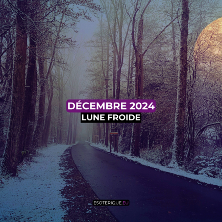 Pleine lune decembre 2024 - lune froide