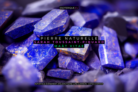 Pierre Naturelle - Lithothérapie - Sarah Toussaint-Piquard - Ateliers Pleine Lune - Lannion - Esoterique