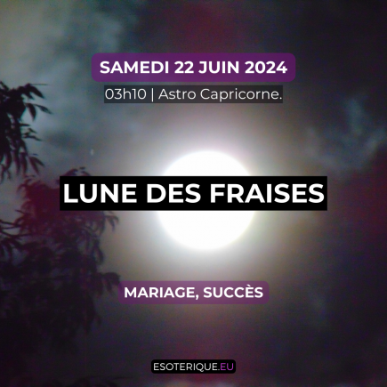 Pleine lune juin 2024