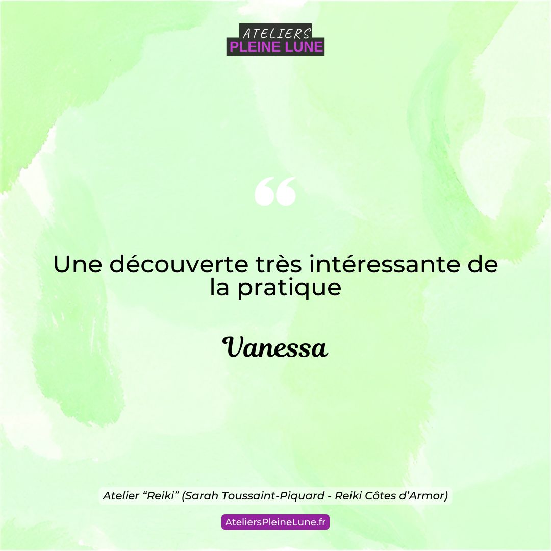 Avis - Ateliers Pleine Lune - Lannion - Bien etre 83