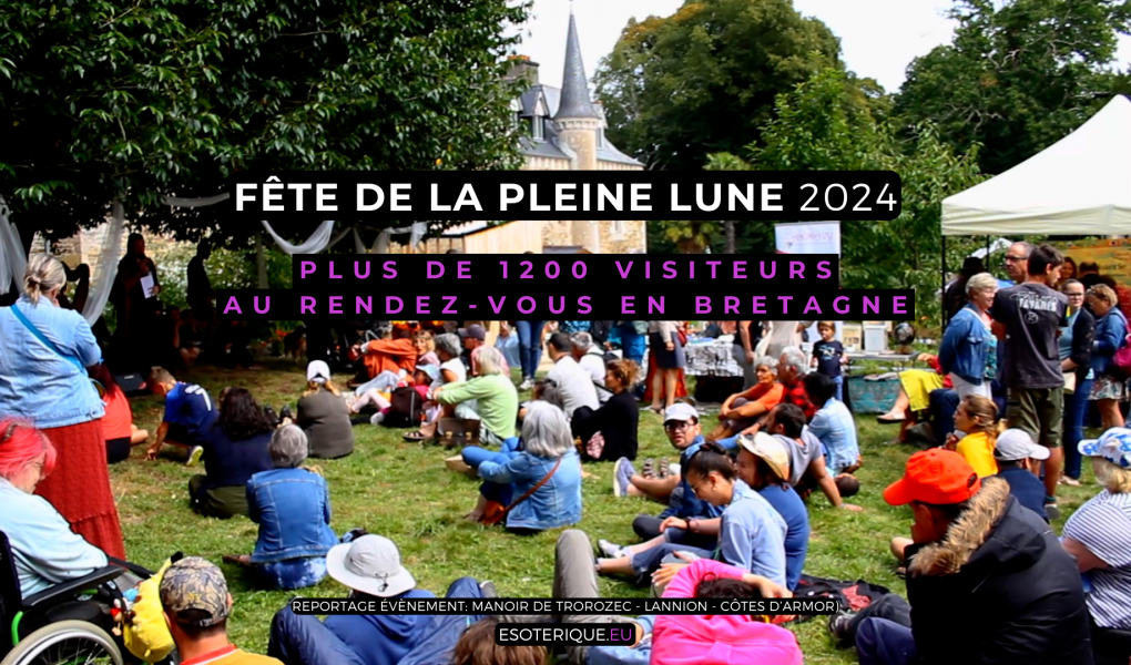 1200 visiteurs à la Fête de la Pleine Lune 2024 en Bretagne