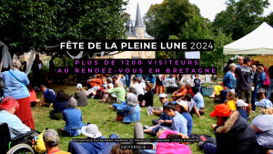 1200 visiteurs à la Fête de la Pleine Lune 2024 en Bretagne