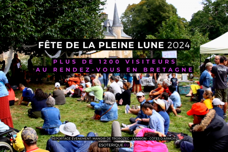1200 visiteurs à la Fête de la Pleine Lune 2024 en Bretagne
