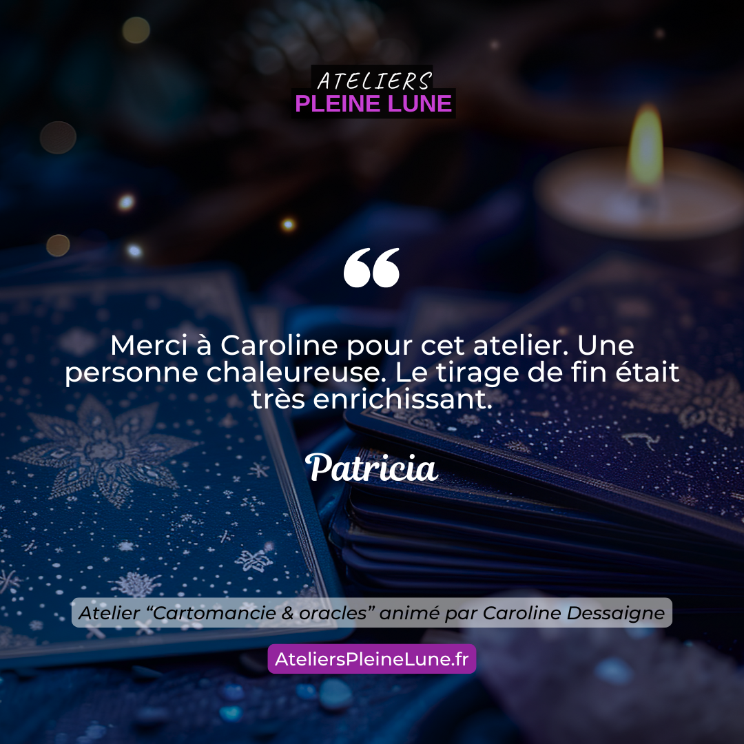 Avis - Cartomancie - Caroline Dessaigne - Chemin de Femme - (1)