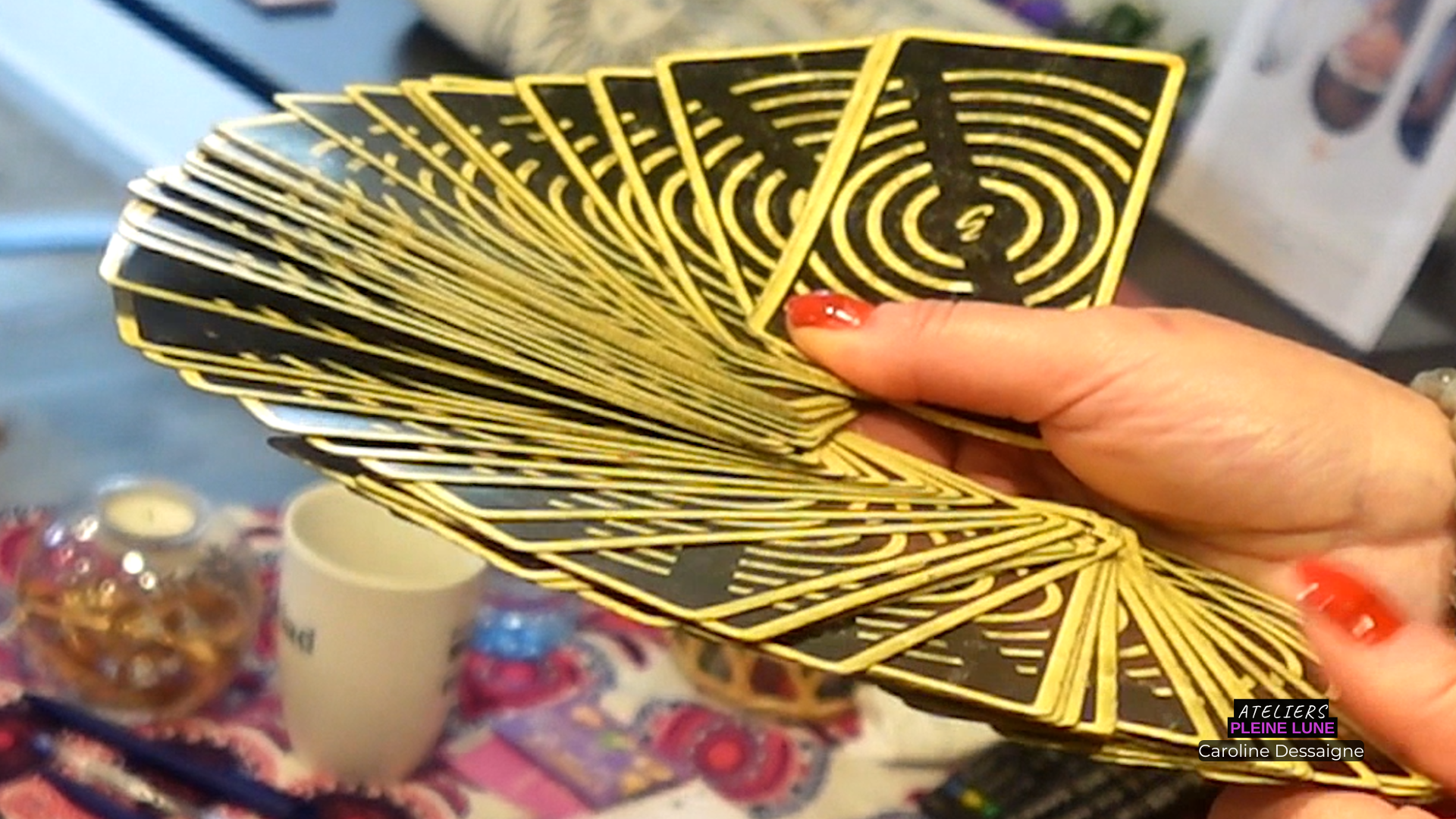 Cartomancie - Caroline Dessaigne - Ateliers Pleine Lune 12