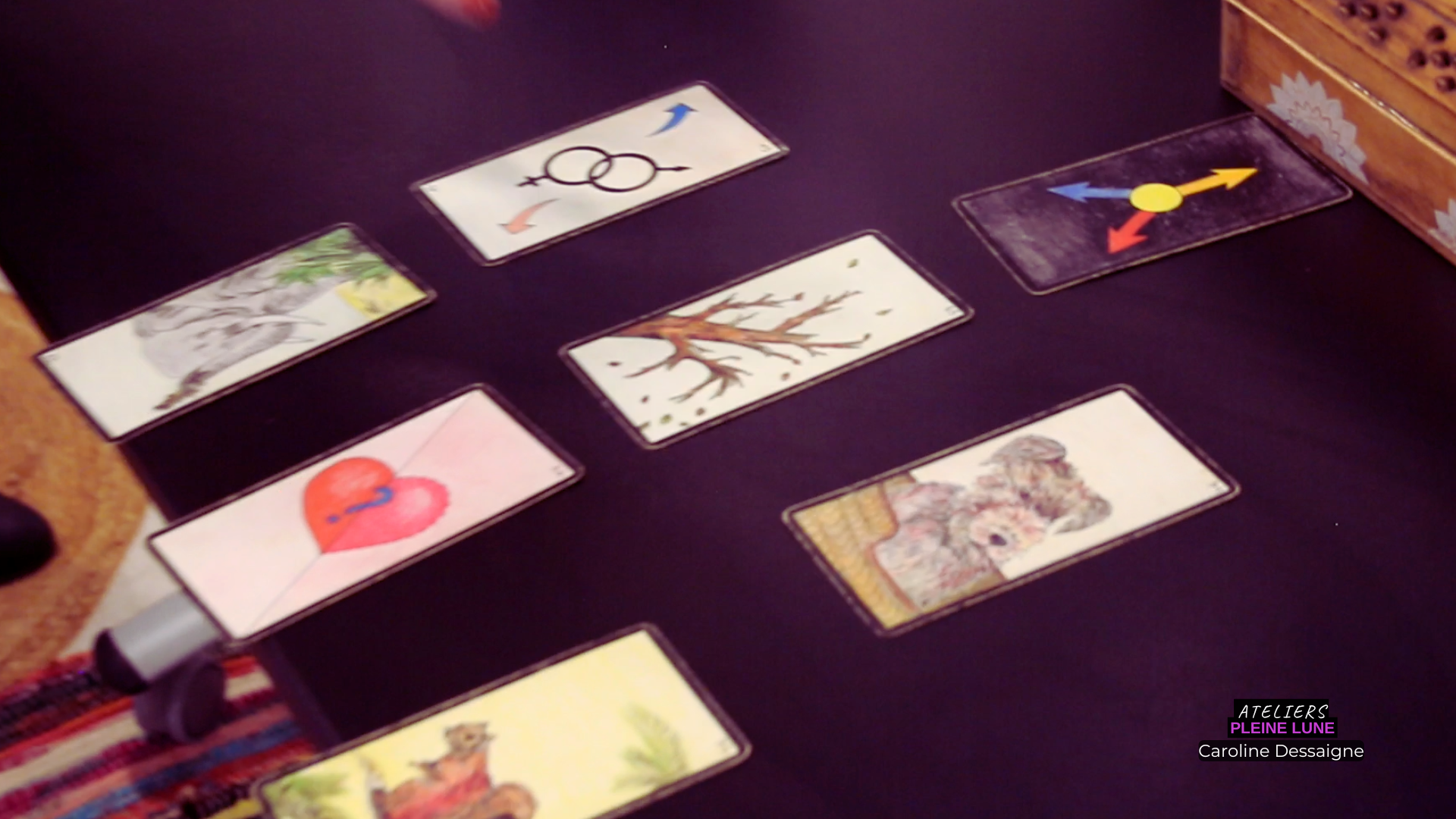 Cartomancie - Caroline Dessaigne - Ateliers Pleine Lune 20