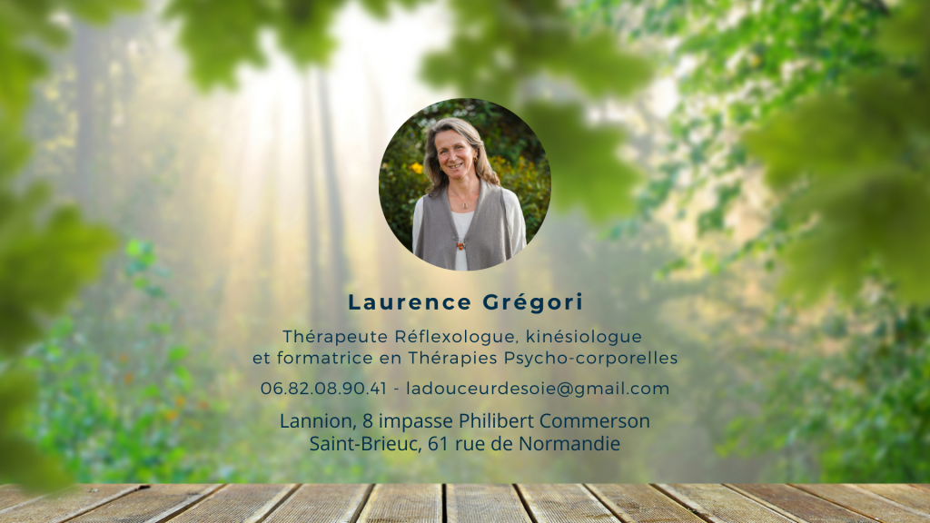 Réflexologie - Laurence Gregori - Ateliers Pleine Lune - Lannion - Saint-Brieuc