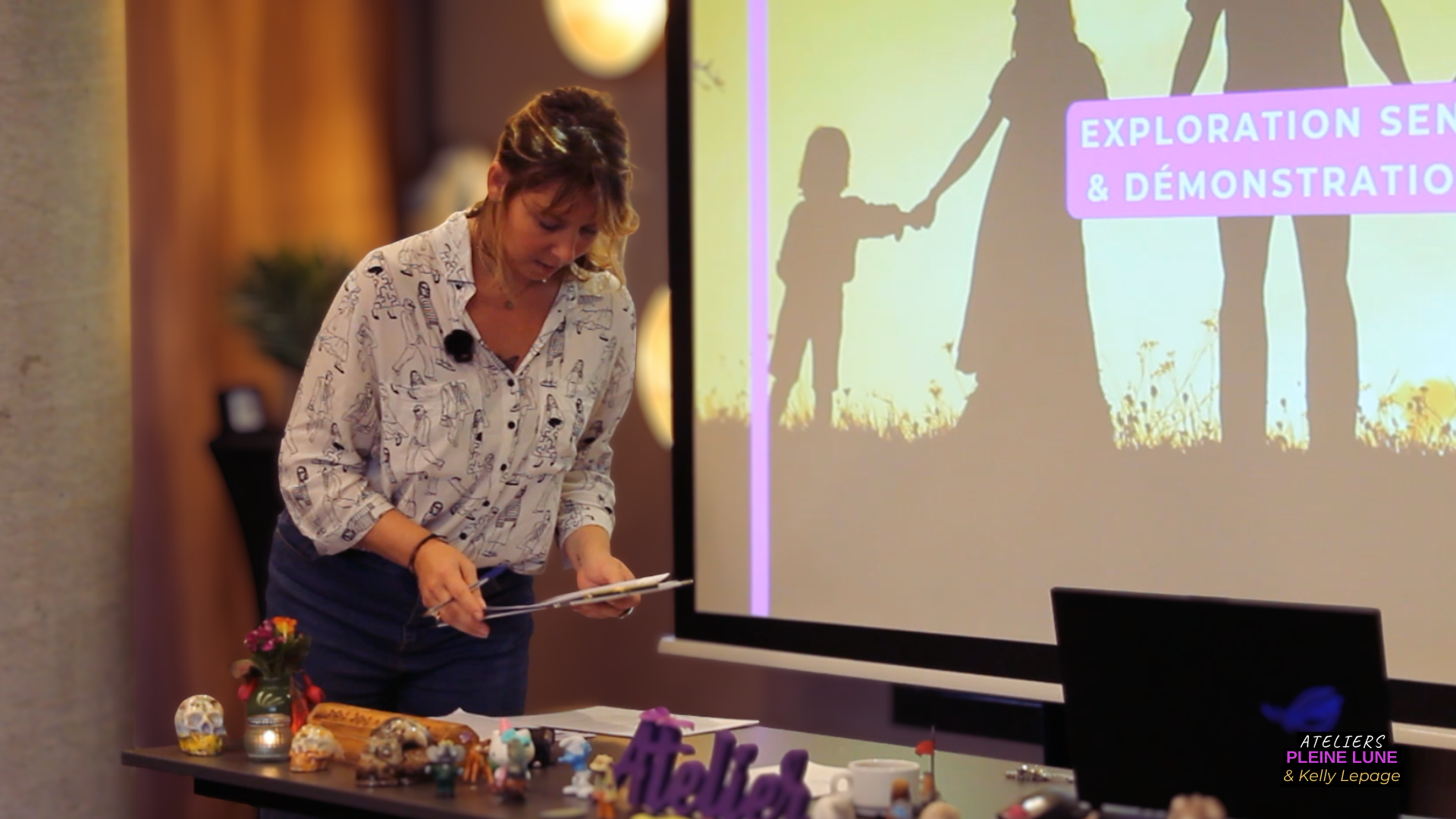 Atelier Constellation familiale - Kelly Lepage - Ateliers Pleine Lune - Cotes d'armor - Bretagne