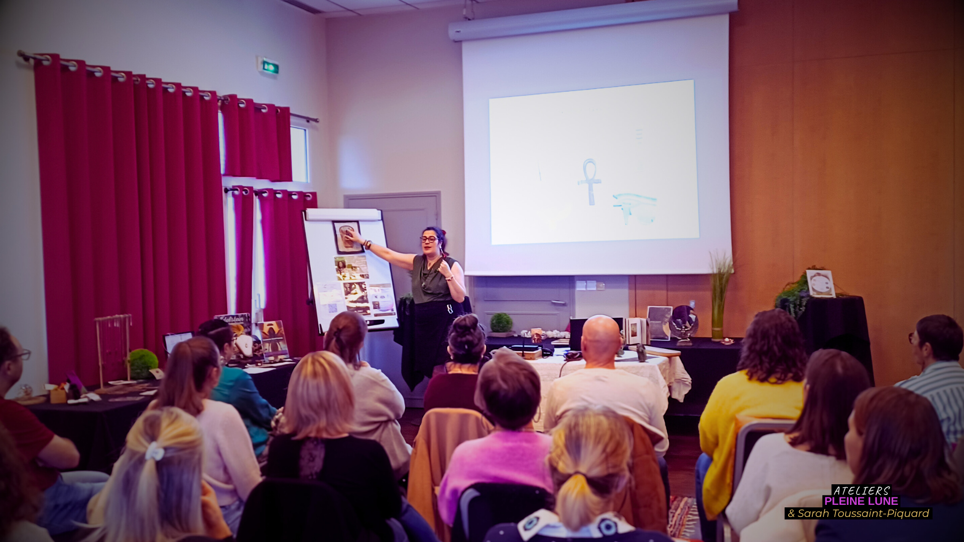 Energie egyptienne - Sarah Toussaint-Piquard - Ateliers Pleine Lune (1) - Le Temple d'isis