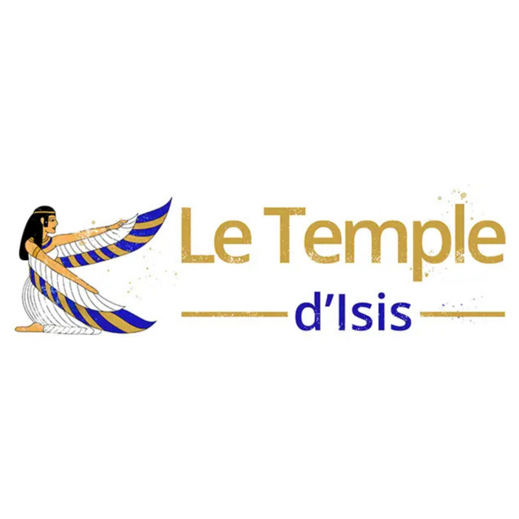 Logo - Le Temple d'Isis - Energie egyptienne - Sarah Toussaint-Piquard