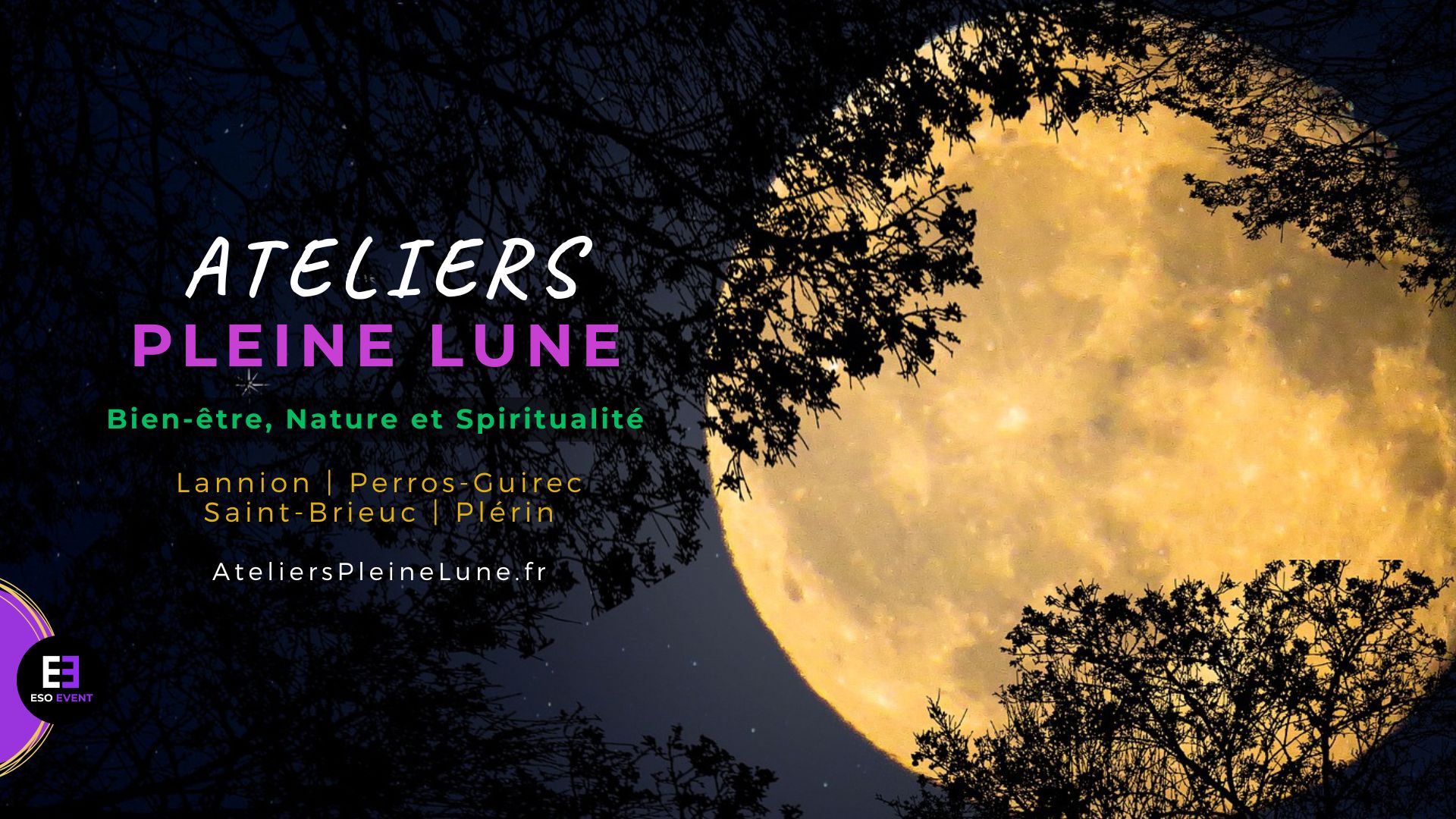 Ateliers Pleine Lune 2026 - Paysage