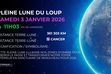 PLEINE LUNE JANVIER 2026