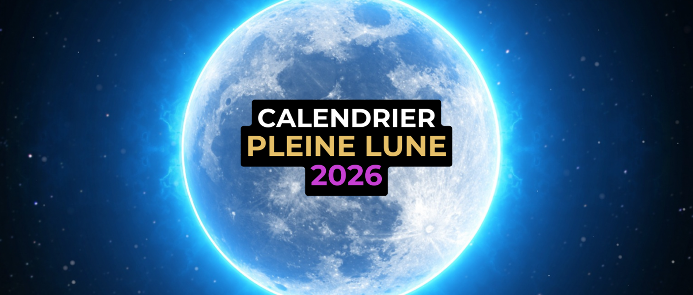Calendrier Pleine Lune 2026