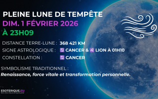 PLEINE LUNE février 2026