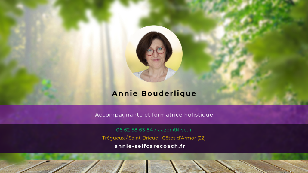 Annie Bouderlique - Accompagnant et formatrice holistique - Côtes d'armor - Bretagne