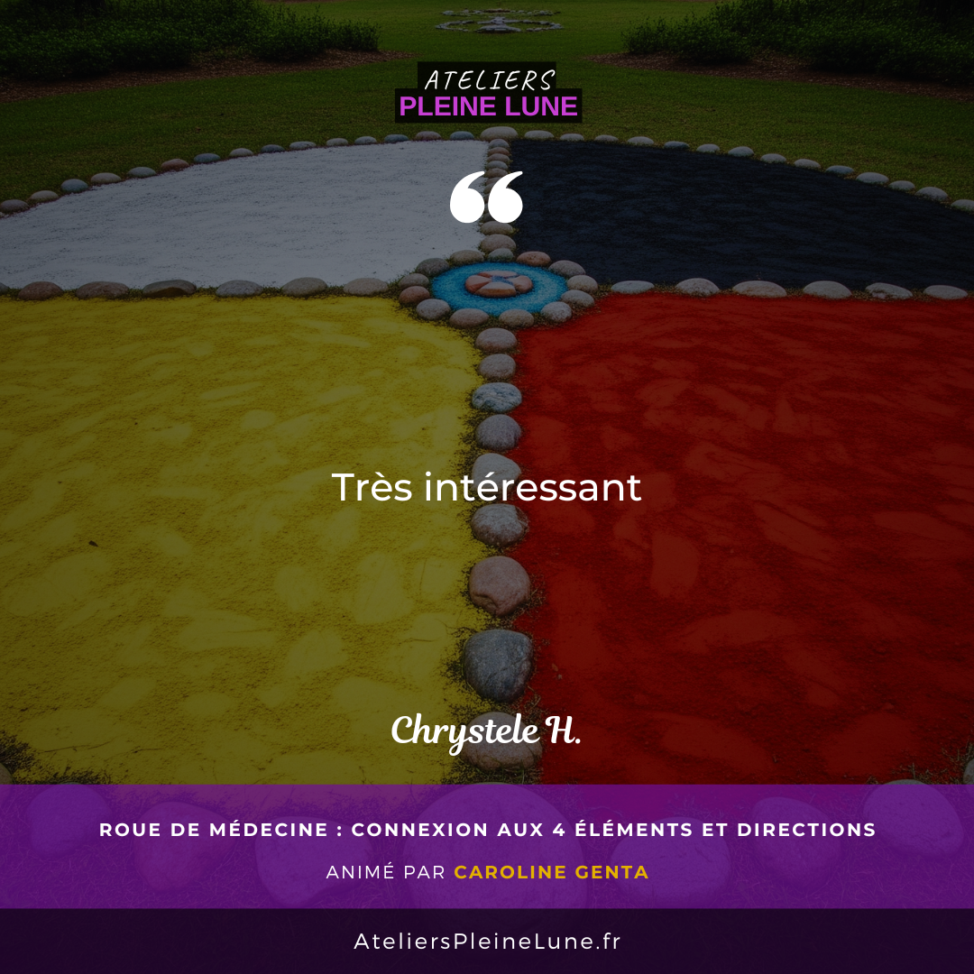 Caroline Genta - Roue de médecine - Ateliers Pleine Lune (1)