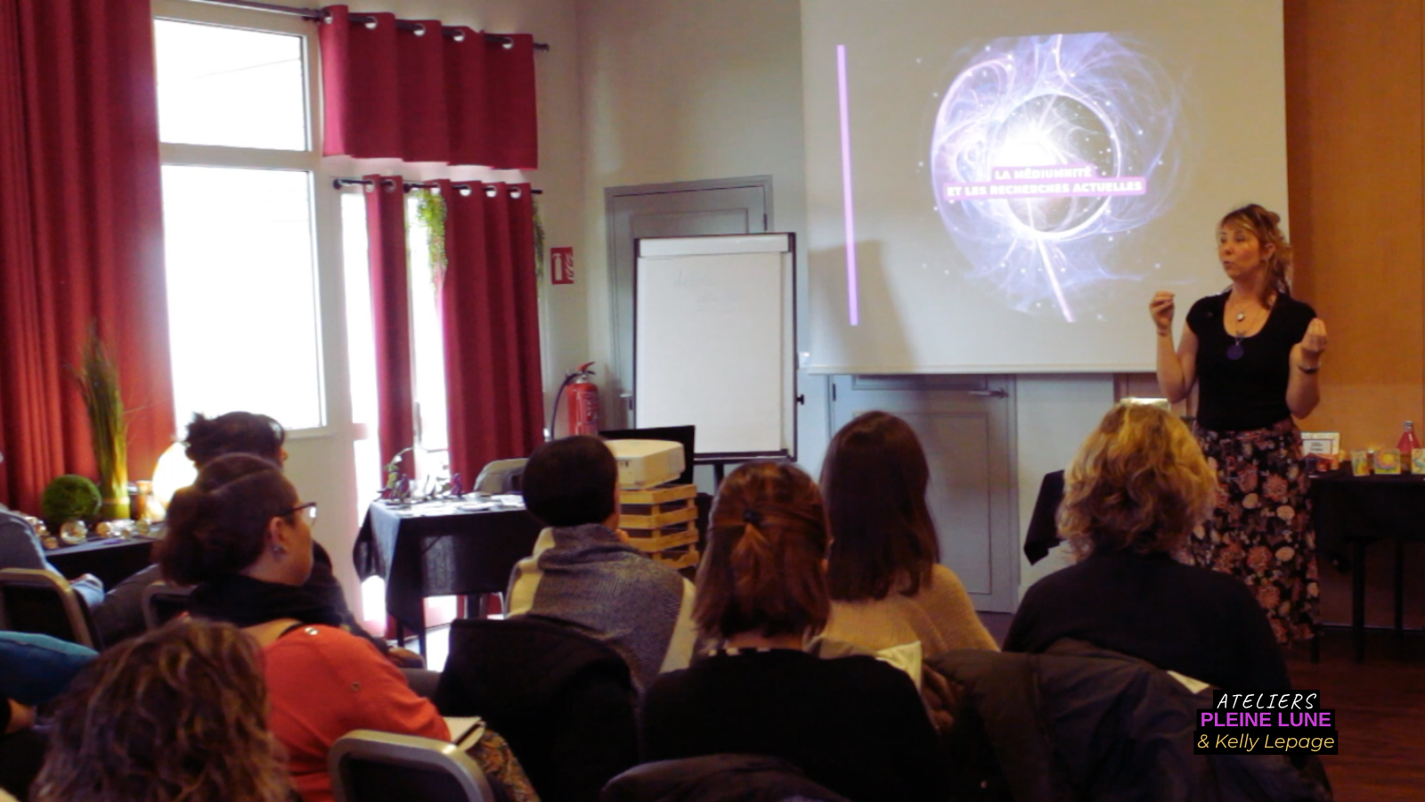Atelier mediumnité Kelly Lepage - Ateliers Pleine Lune 3