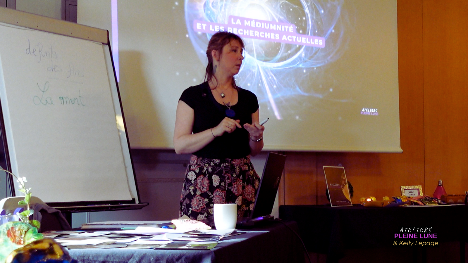 Atelier mediumnité Kelly Lepage - Ateliers Pleine Lune 4