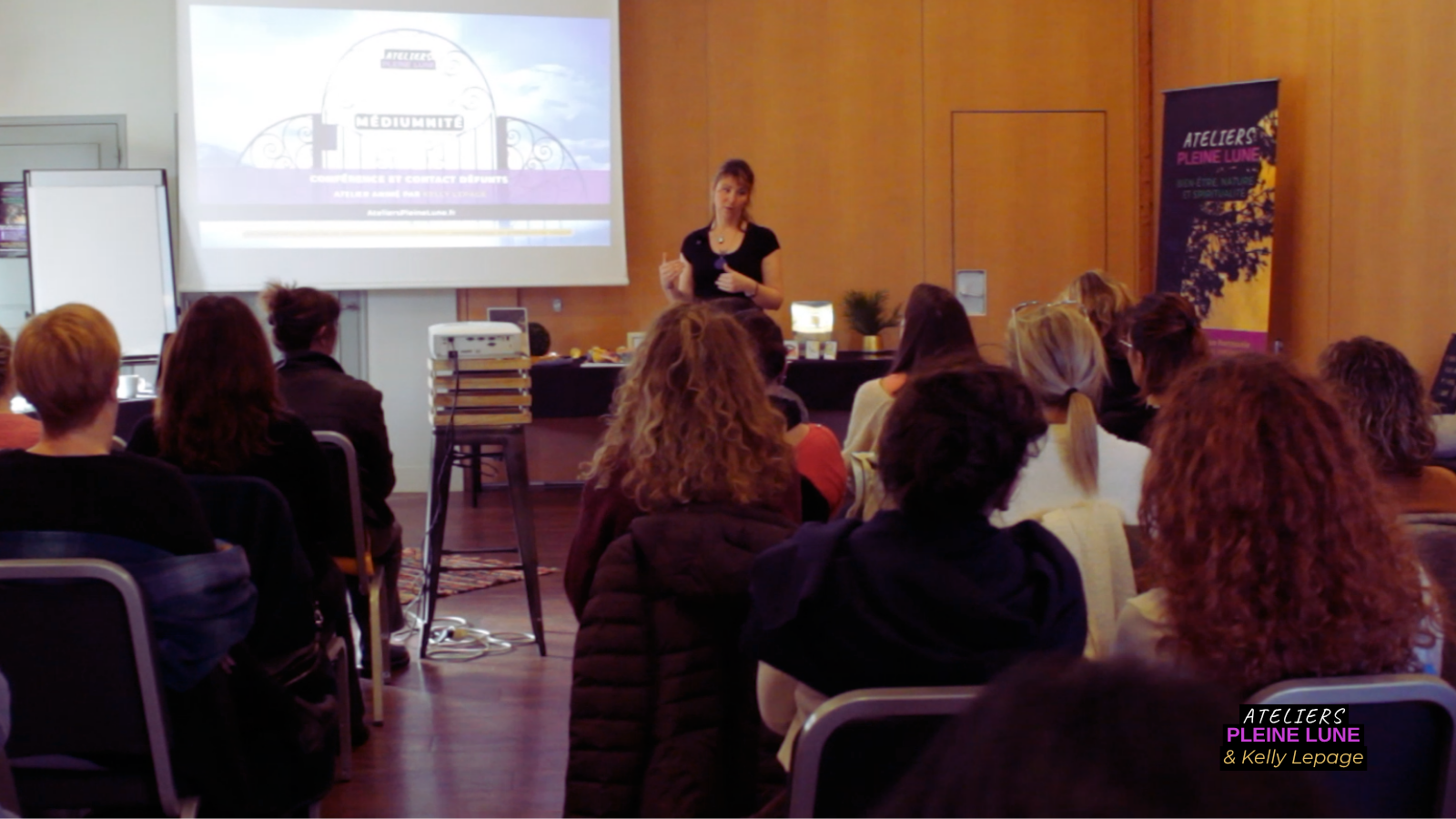 Atelier mediumnité Kelly Lepage - Ateliers Pleine Lune 9