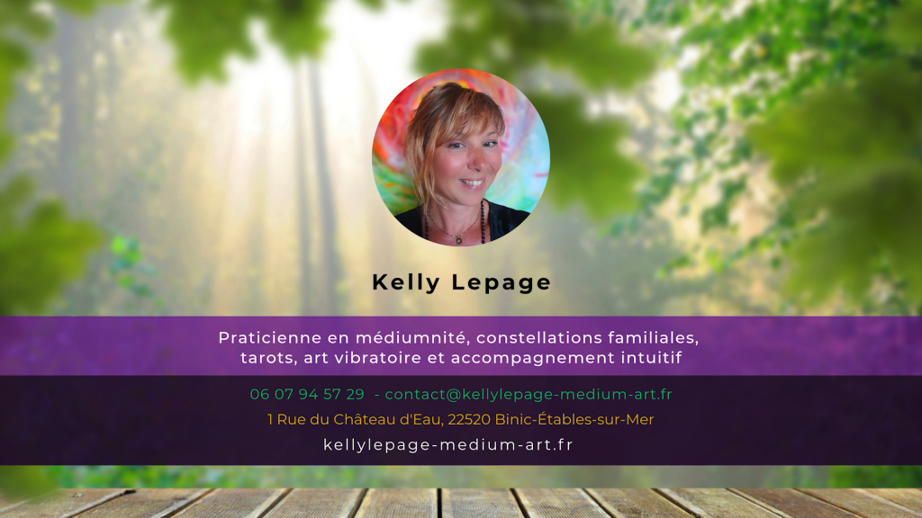 Kelly Lapage - Medium - Contact - Saint-Brieuc - Ateliers Pleine Lune
